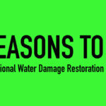 10 Reasons to Hire Professional Water Damage Restoration Services
